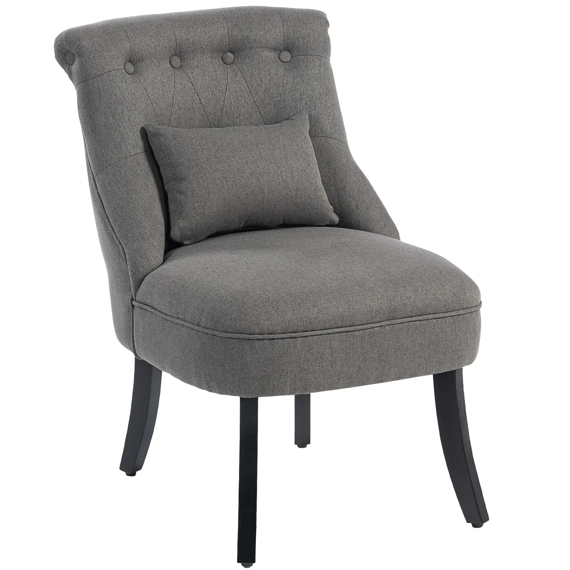 Linen Sofa 52.5 x 69 x 82cm - Charcoal Grey - 11