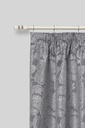 Sparkle - Extendable Curtain Pole in Brushed Silver (With rings) - Image 2