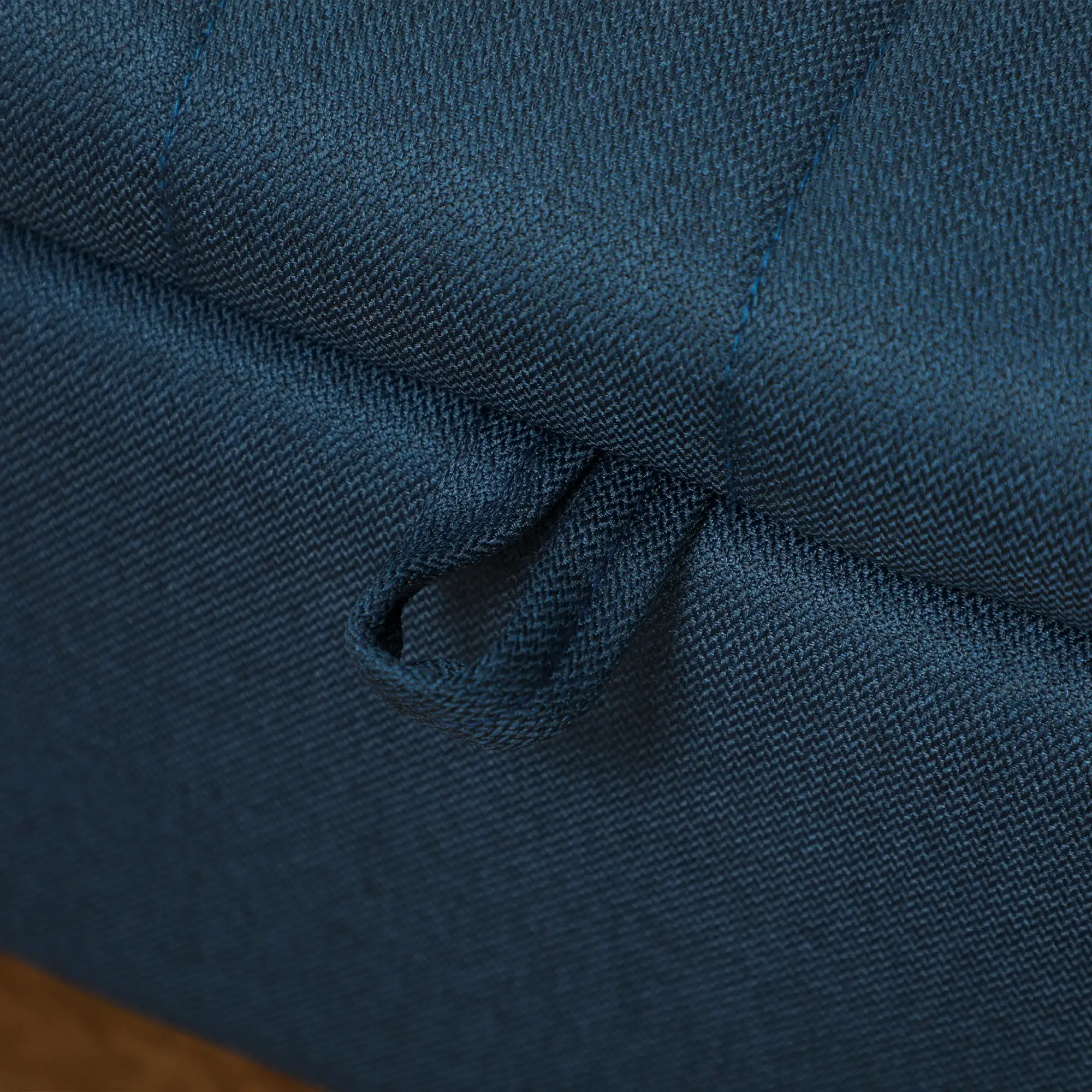 Linen Storage Ottoman Bench 102 x 40 x 44cm - Dark Blue - 8