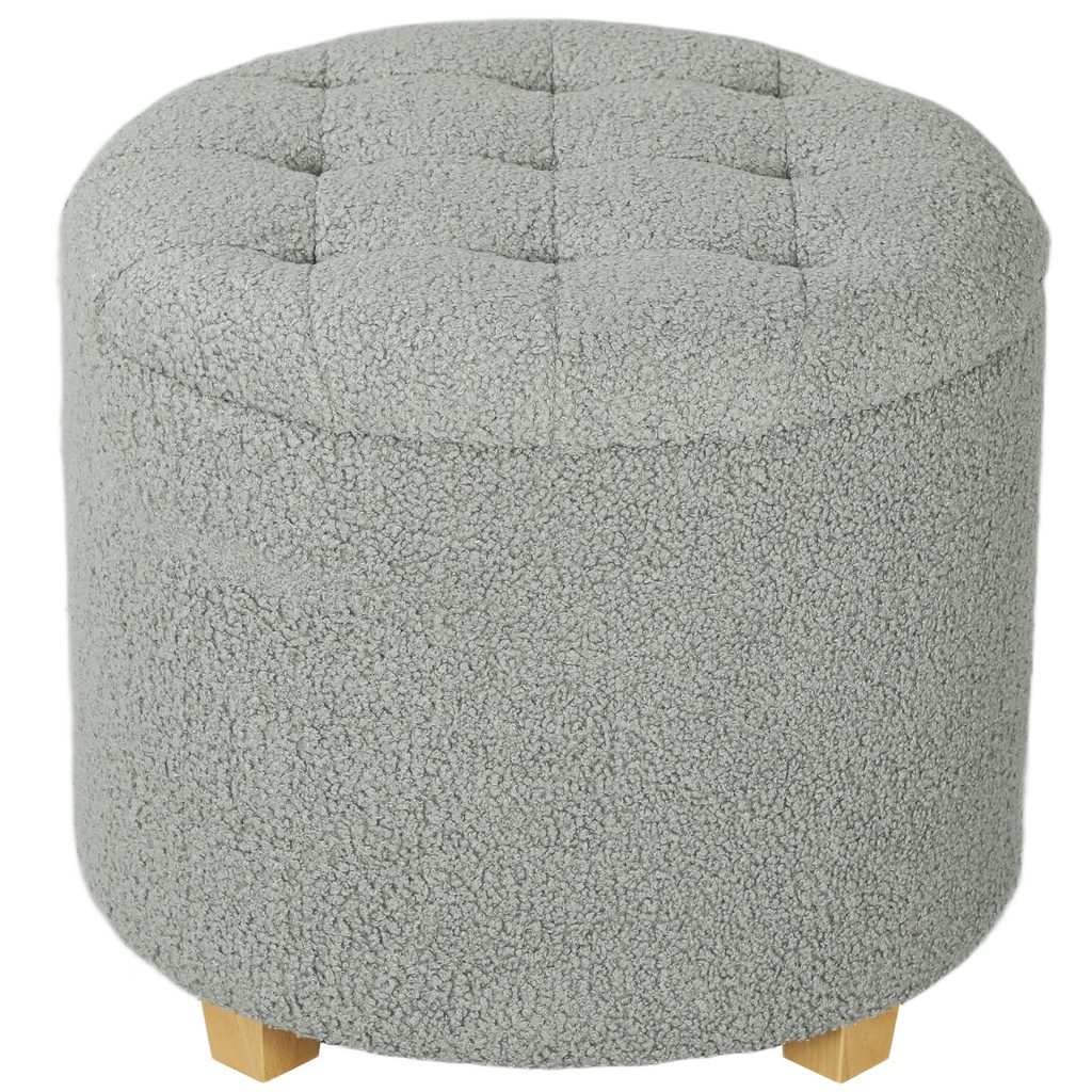 Storage Ottoman 45 x 41cm - Grey - 1
