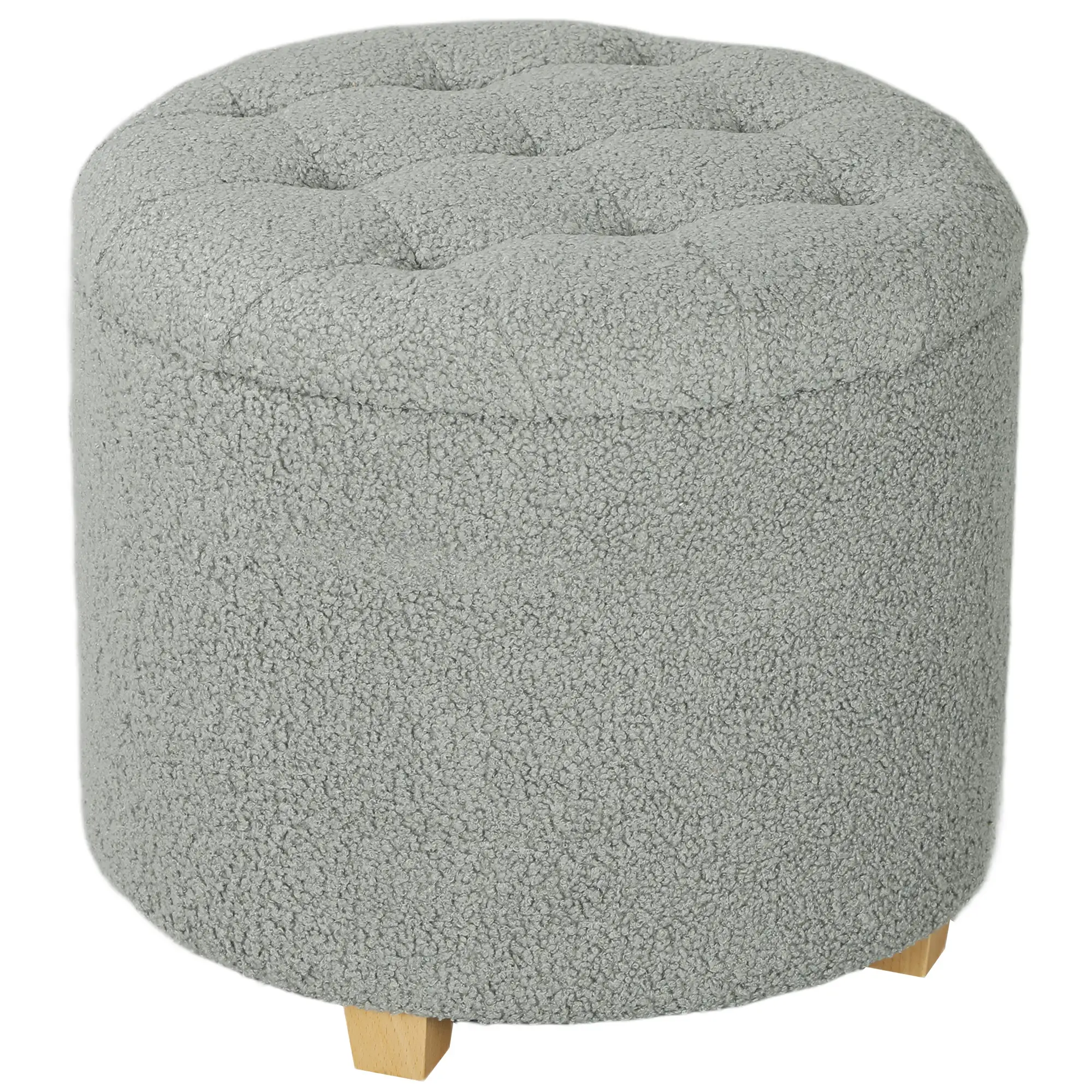 Storage Ottoman 45 x 41cm - Grey - 10