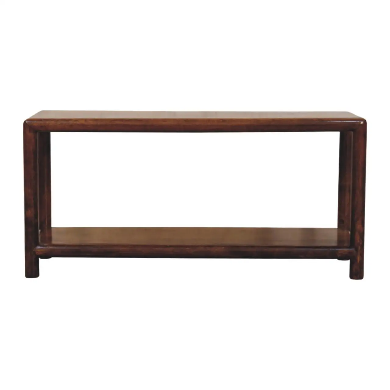 Storage Ottoman Bench 35 x 105 x 50cm, Dark Brown - Dark Brown - 2