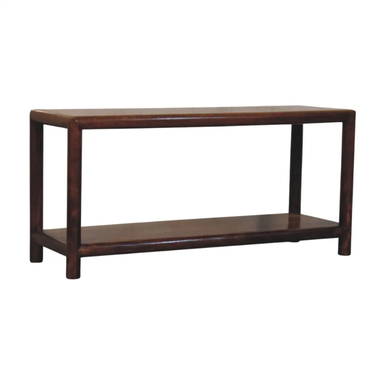 Storage Ottoman Bench 35 x 105 x 50cm, Dark Brown - Dark Brown - 6