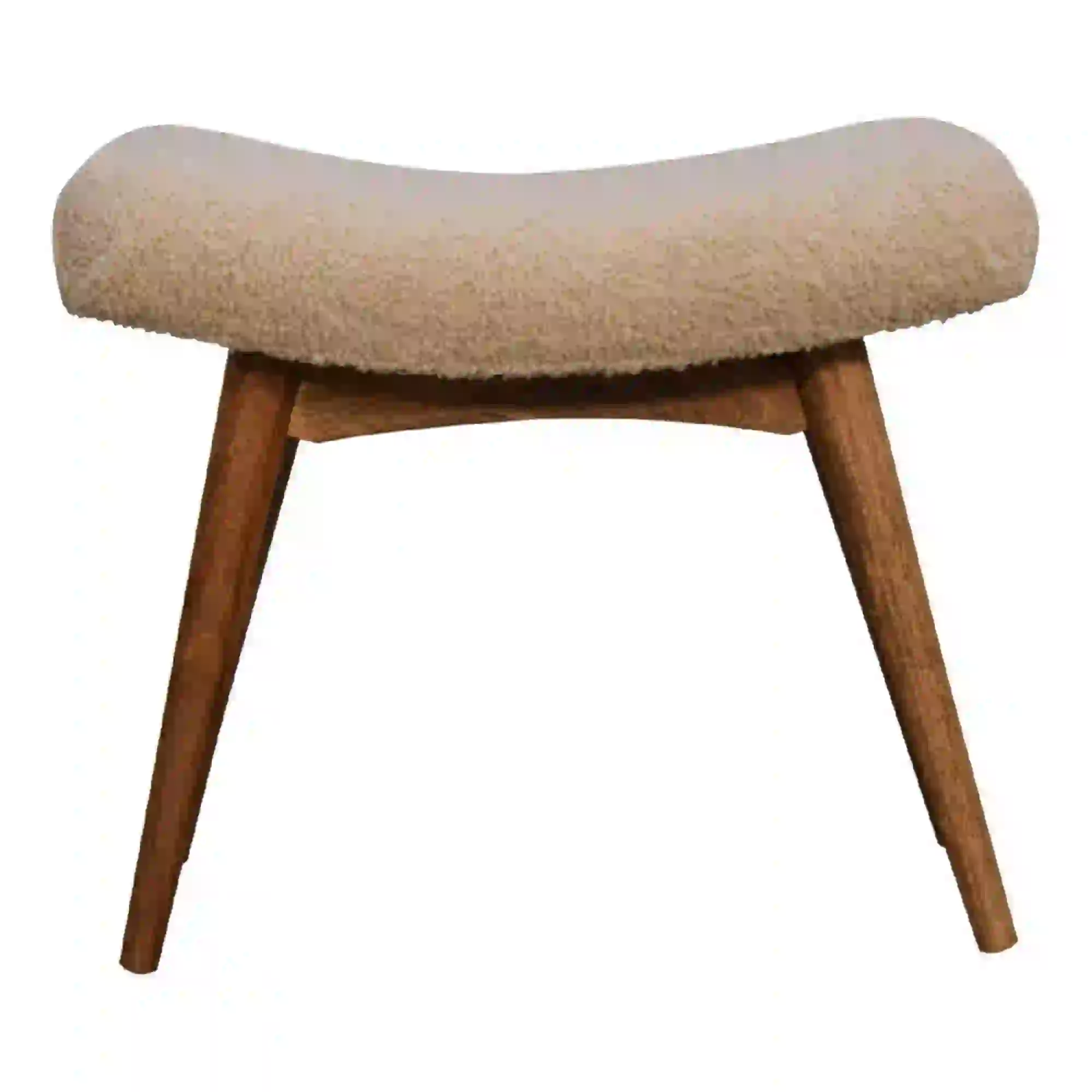 Ottoman Bench 40 x 63 x 52cm, Brown - Brown - 2
