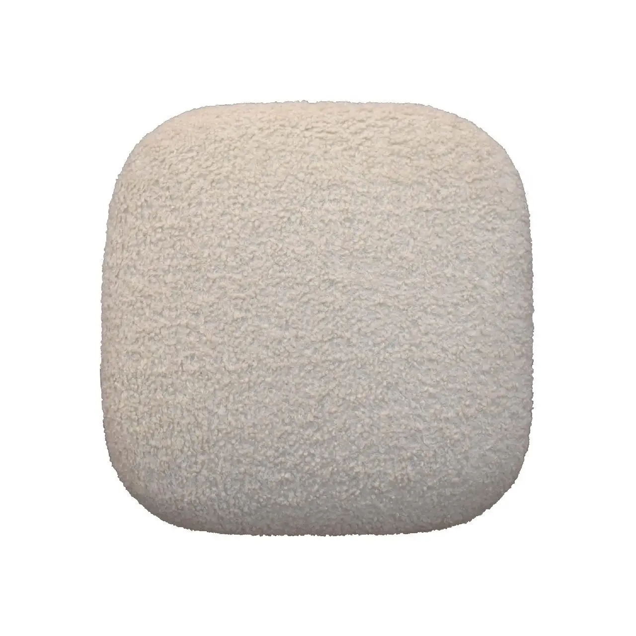Square Footstool 40 x 40 x 35cm, Brown - Brown - 11