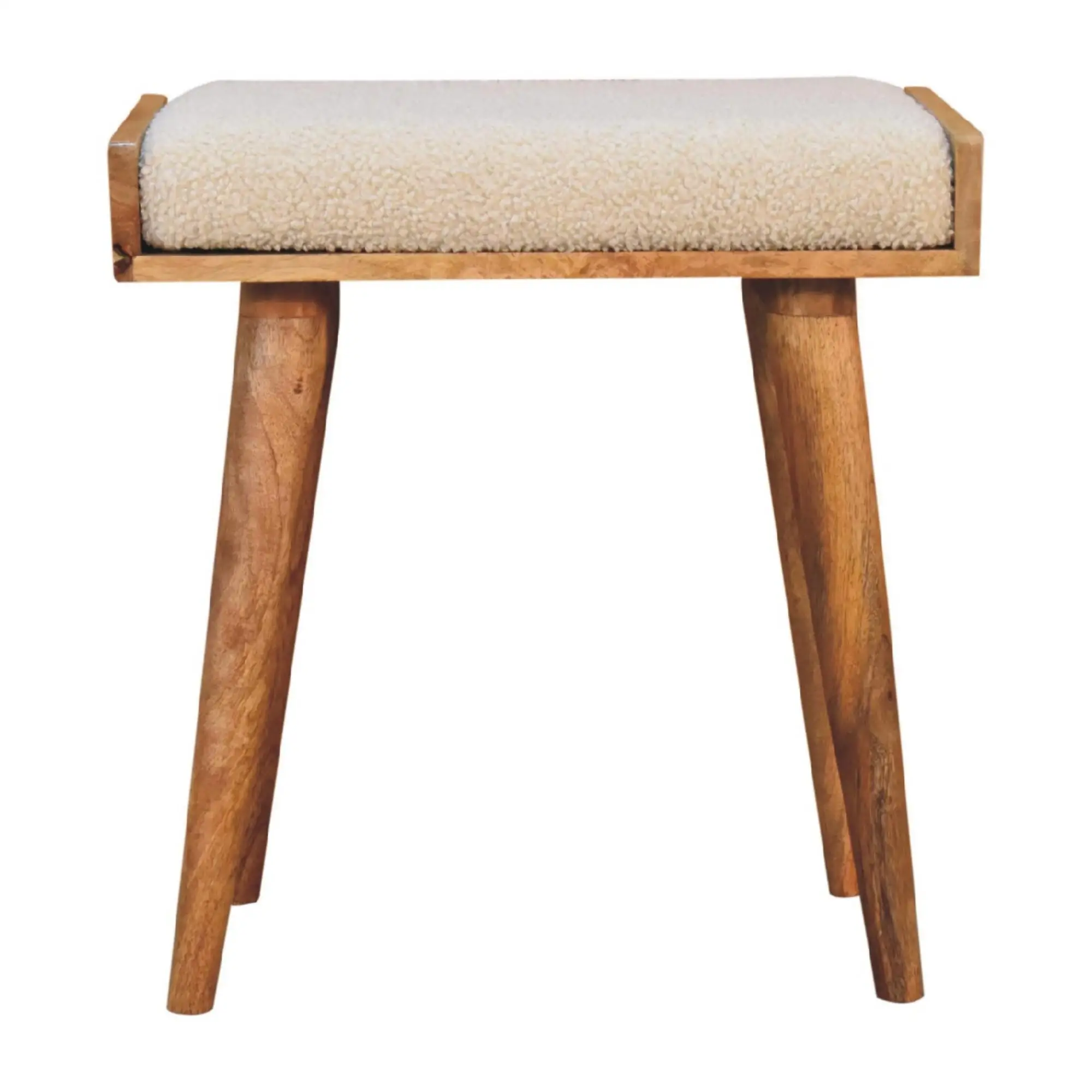 Footstool 35 x 50 x 52cm, Brown - Brown - 2