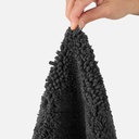 Thebes Collection - Sparkle Trim 2 Piece Bathroom Set - Black - Photo 4