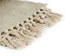 Hartley Recycled Cotton Throw in Natural - Image 3