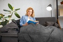 Hartley Recycled Cotton Throw in Black - Image 5
