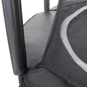 Black - 12ft Salta Royal Baseground Black Round Trampoline with Enclosure - Photo 8