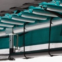 Green - 10ft x 7ft Salta Green Rectangular Comfort Edition Inground Trampoline with Enclosure - Photo 10