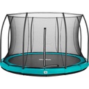 Green - 12ft Salta Green Comfort Edition InGround Round Trampoline with Enclosure - Photo 6