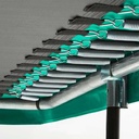 Green - 10ft x 7ft Salta Green Rectangular Comfort Edition Trampoline with Enclosure - Photo 6