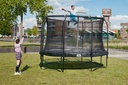 Black - 10ft Salta Black Round Premium Edition Trampoline with Enclosure - Photo 2
