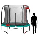 Green - 10ft Salta Green Round Comfort Edition Trampoline with Enclosure - Photo 4
