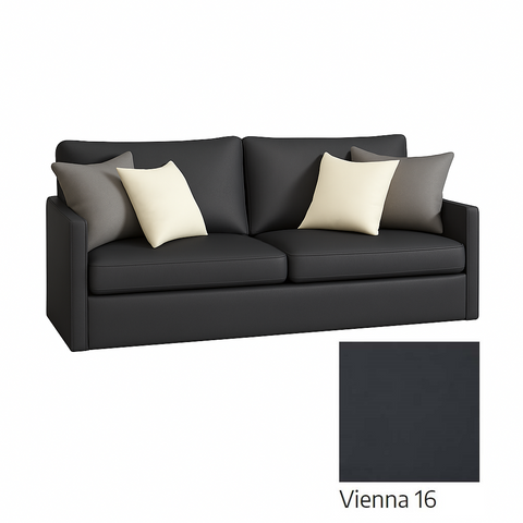 INSTALLATION SERVICE FOR PHANTOM FURNITURE Genius Murphy Bed with Eco-Leather Sofa 160×200 cm – White Matt - Vienna Graphite 16