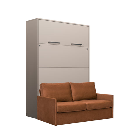 INSTALLATION SERVICE FOR PHANTOM FURNITURE Genius Murphy Bed with Sofa 160×200 cm – Congo - Amber 07