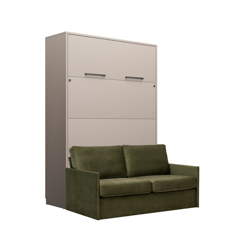 INSTALLATION SERVICE FOR PHANTOM FURNITURE Genius Murphy Bed with Sofa 160×200 cm – Congo - Green 09