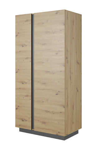 INSTALLATION SERVICE FOR PHANTOM FURNITURE Lask ARCO Wardrobe 96 – 96.5 x 54 x 193.5 cm – Artisan Oak