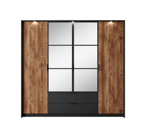 INSTALLATION SERVICE FOR PHANTOM FURNITURE Lask Milton – 4-Door Wardrobe