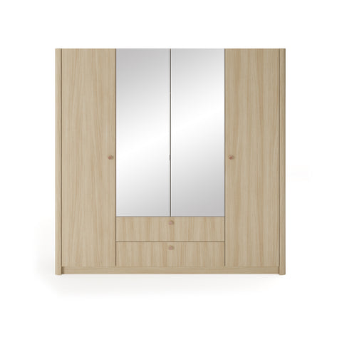 INSTALLATION SERVICE FOR PHANTOM FURNITURE Lask Viki – 4-Door Wardrobe