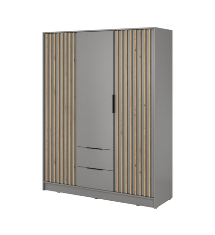 INSTALLATION SERVICE FOR PHANTOM FURNITURE Nelly 3D Wardrobe Grey - No