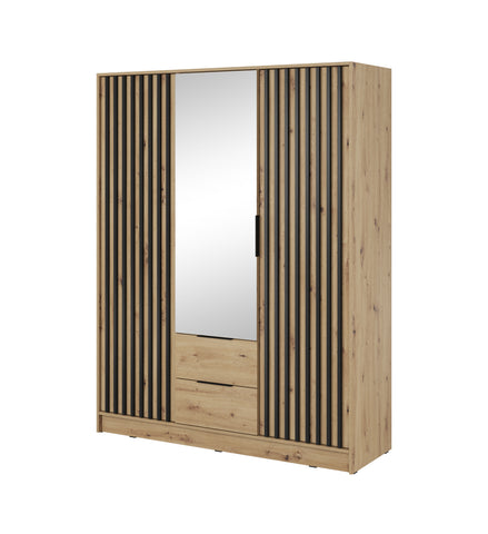 INSTALLATION SERVICE FOR PHANTOM FURNITURE Nelly 3D Wardrobe with Mirror Artisan - No