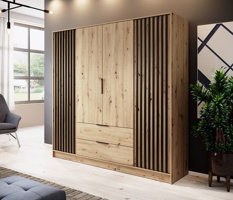 INSTALLATION SERVICE FOR PHANTOM FURNITURE Nelly 4D Wardrobe Artisan - No
