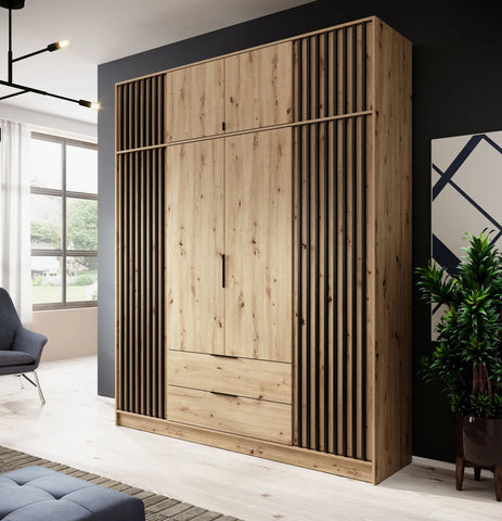INSTALLATION SERVICE FOR PHANTOM FURNITURE Nelly 4D Wardrobe Artisan - Yes