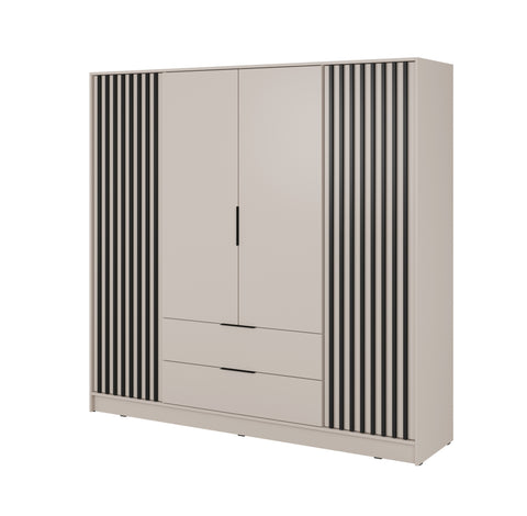 [HFP-001-2290] INSTALLATION SERVICE FOR PHANTOM FURNITURE Nelly 4D Wardrobe Cashmere - No