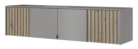 INSTALLATION SERVICE FOR PHANTOM FURNITURE Nelly 4D Wardrobe with Mirror Grey - Yes