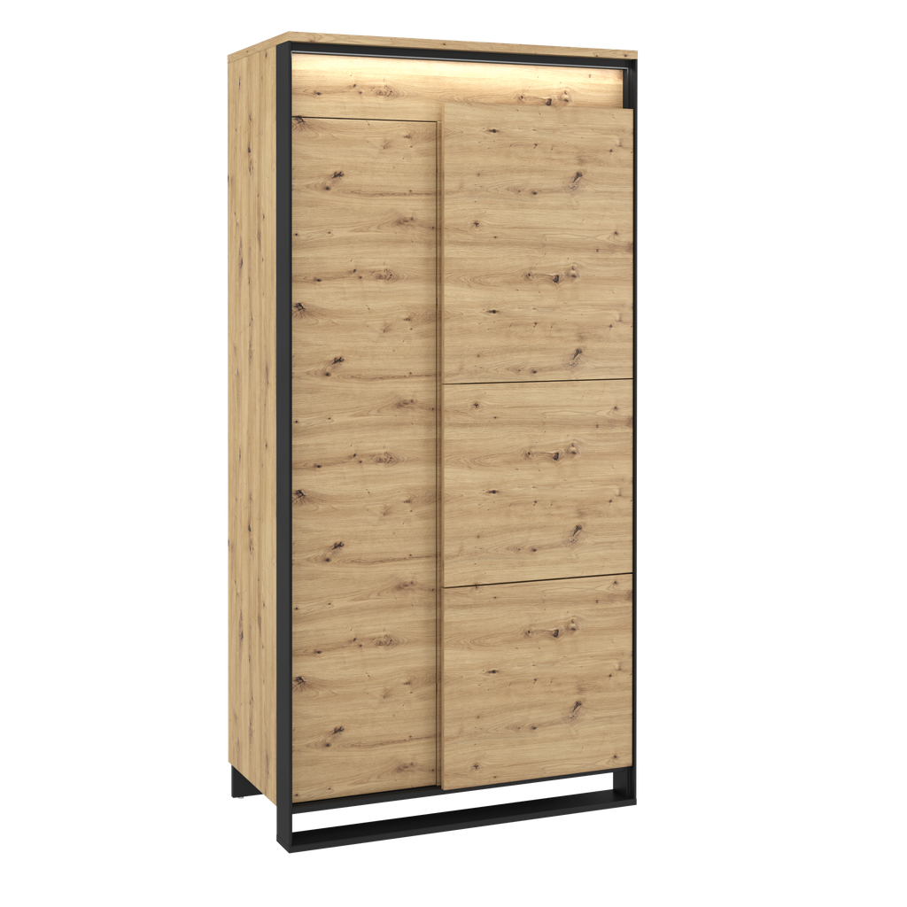 [QUANT QA-01] INSTALLATION SERVICE FOR Quant QA-01 2 Door Wardrobe Oak Artisan / 95cm