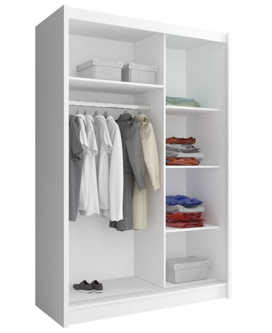 INSTALLATION SERVICE FOR PHANTOM FURNITURE WIKI Wardrobe Graphite - 130 cm