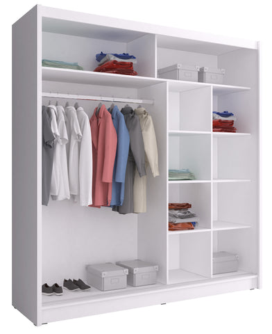 [HFP-001-2372] INSTALLATION SERVICE FOR PHANTOM FURNITURE WIKI Wardrobe Graphite - 180 cm