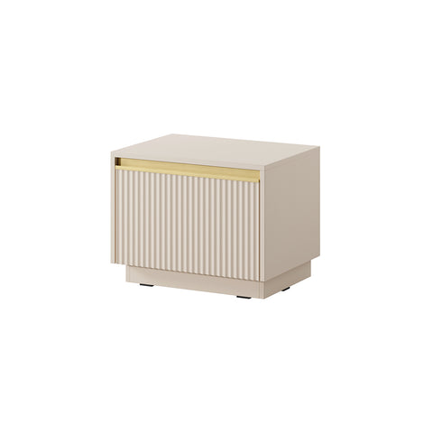 INSTALLATION SERVICE FOR PHANTOM FURNITURE Royal Nightstand - Compact Elegance for Your Bedroom - Biege
