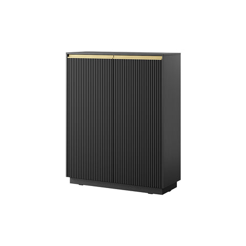 [HFP-001-2545] INSTALLATION SERVICE FOR PHANTOM FURNITURE Royal Tall Dresser - Timeless Elegance with Two Doors - Black