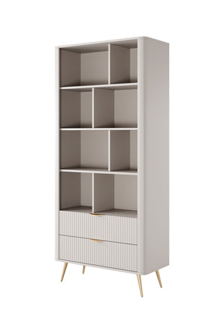 [HFP-001-2564] INSTALLATION SERVICE FOR PHANTOM FURNITURE Lask Lante – Bookcase Beige (88.2 × 193.8 × 38 cm)