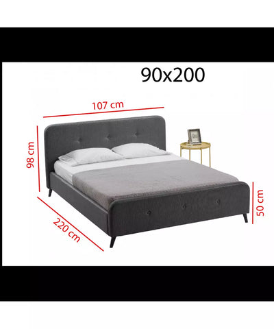 INSTALLATION SERVICE FOR PHANTOM FURNITURE Bergen Upholstered Bed - 90x200