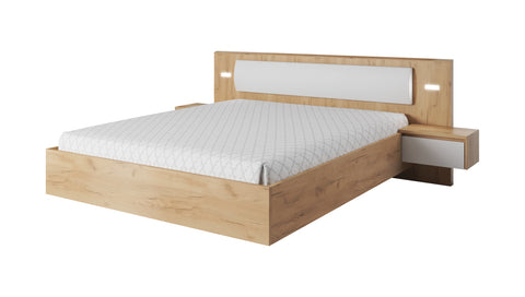 INSTALLATION SERVICE FOR PHANTOM FURNITURE Lask Xelo – Bed with Nightstand - No