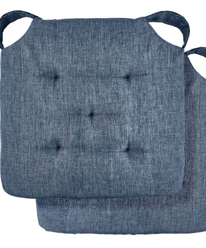 Gardenia – Waterproof Indoor/Outdoor Seat Pad in Blue