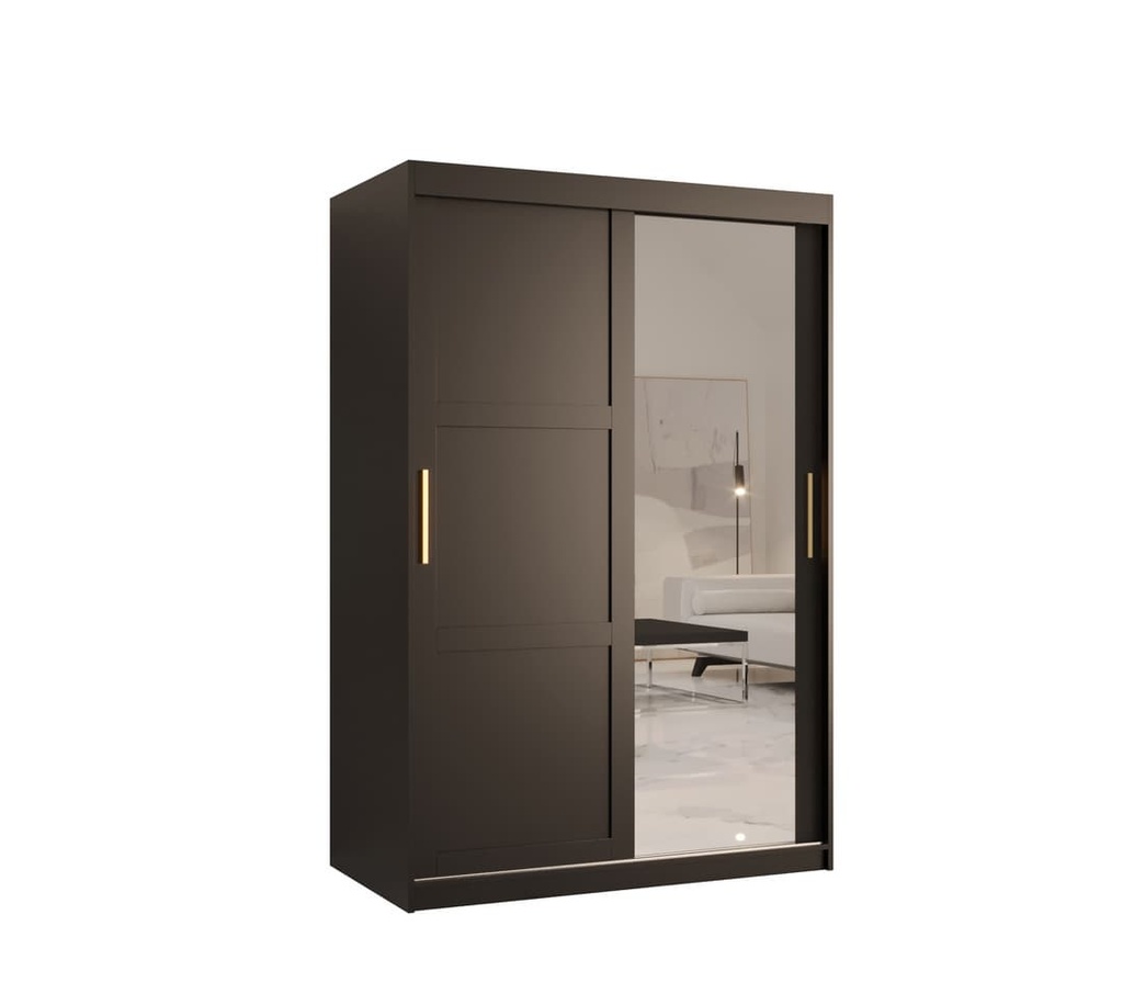 [RAMIRO 2 120 CC] INSTALLATION SERVICE FOR Ramiro II Sliding Door Wardrobe 120cm Black / 120cm