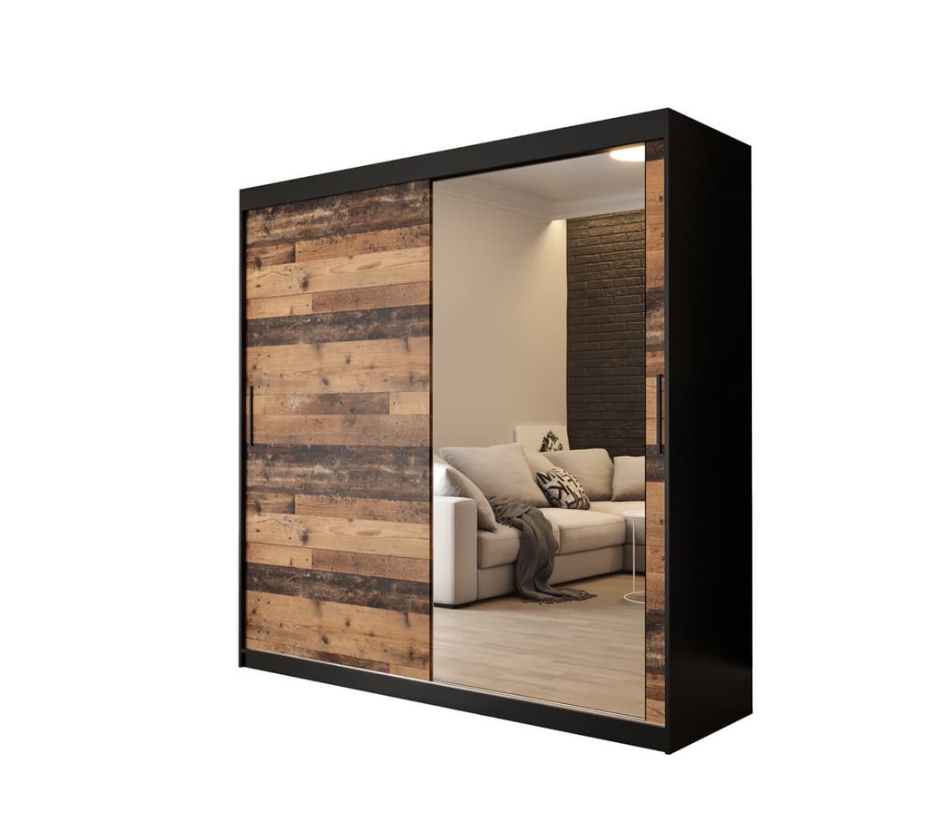 INSTALLATION SERVICE FOR Tilburg II Sliding Door Wardrobe 200cm Dark Oak / 200cm