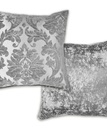 Baroque Collection – Luxury Chenille Jaquard Cushion Cover in Silver