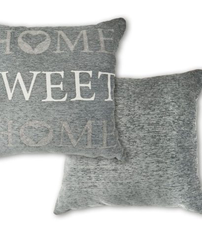 Home Collection – Jaquard Cushion Cover in Silver