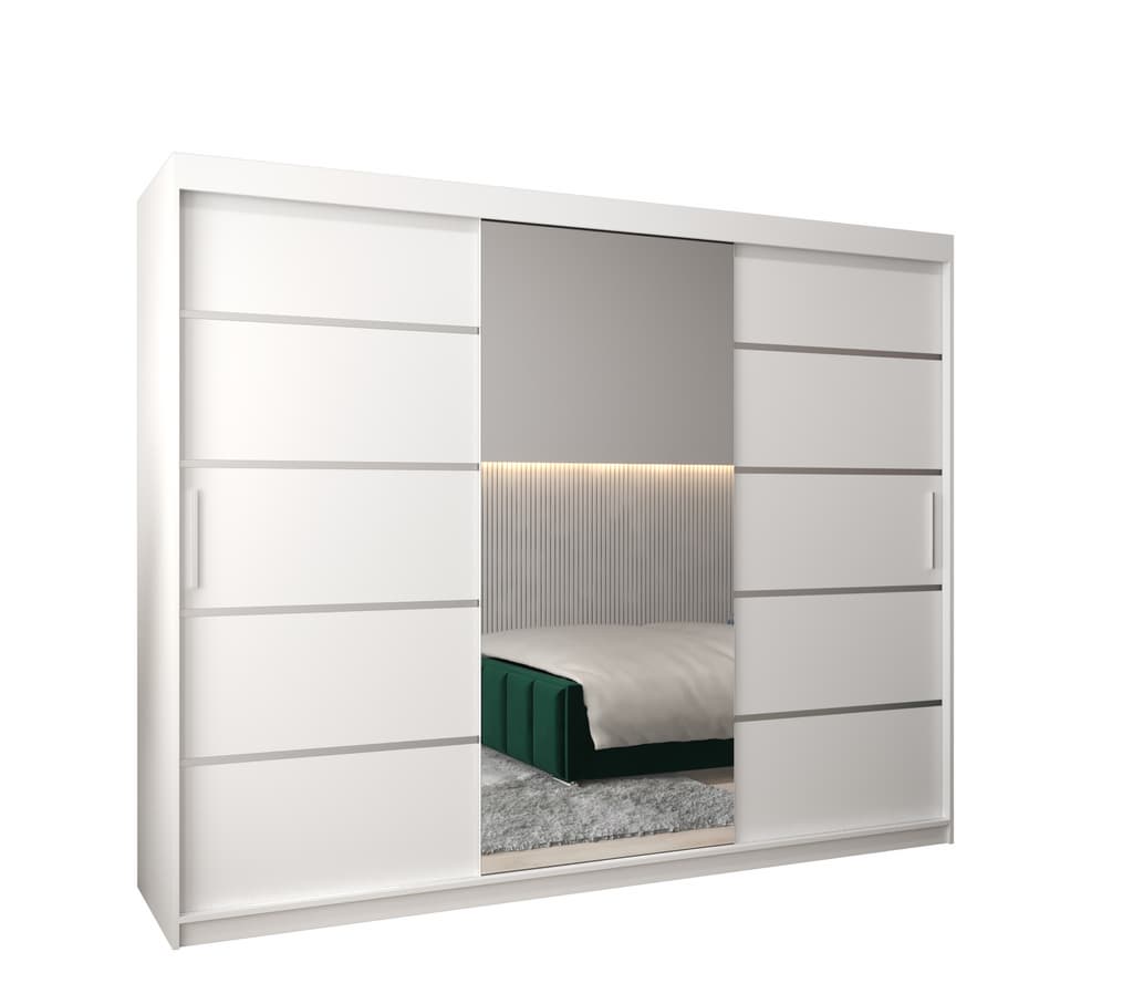 INSTALLATION SERVICE FOR Verona 02 Sliding Door Wardrobe 250cm Black / 250cm