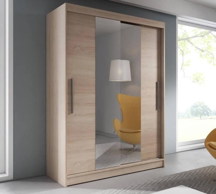 INSTALLATION SERVICE FOR Vista 01 Sliding Mirror Door Wardrobe 150cm in Sonoma Oak White / Oak Sonoma / 150cm