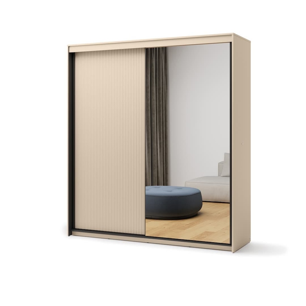 [TREND TS-01-CON] INSTALLATION SERVICE FOR Trend TS-01 Sliding Door Wardrobe 200cm Beige / 200cm