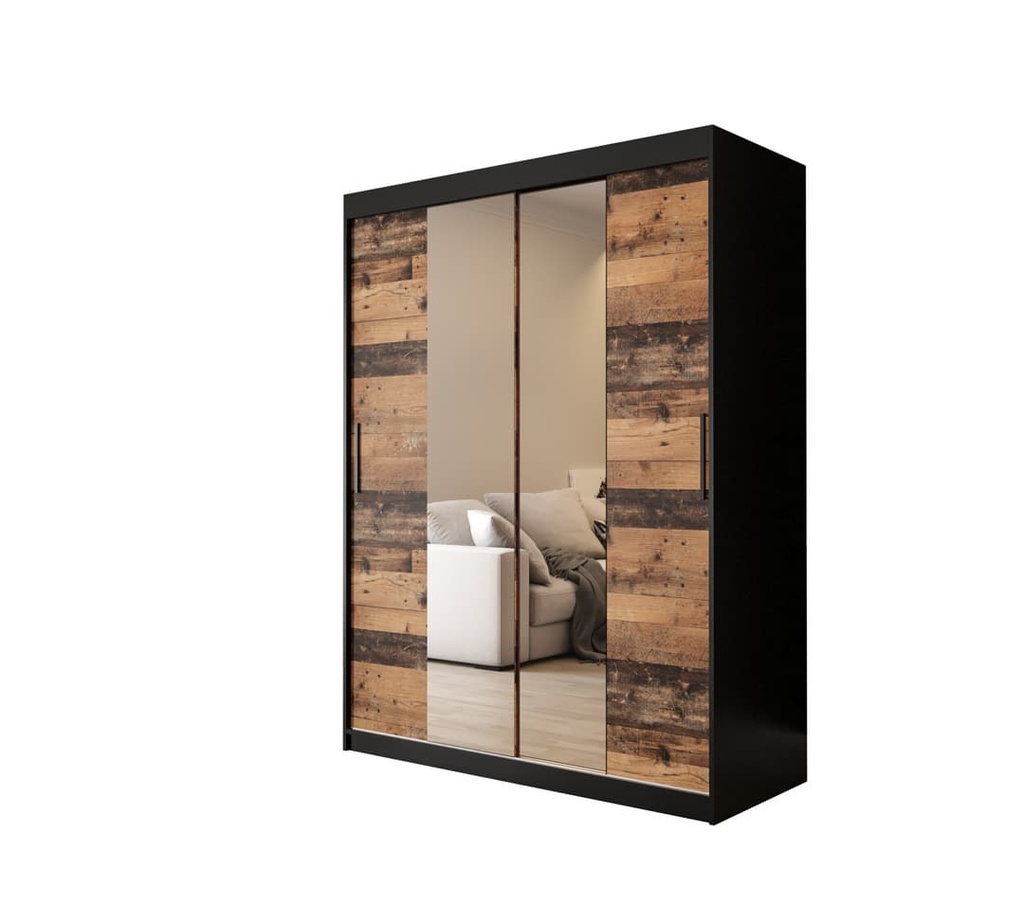 INSTALLATION SERVICE FOR Tilburg I Sliding Door Wardrobe 150cm Dark Oak / 150cm