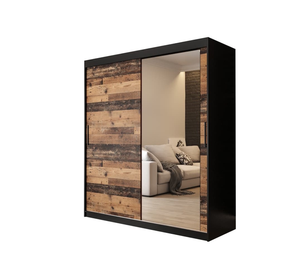 INSTALLATION SERVICE FOR Tilburg II Sliding Door Wardrobe 180cm Dark Oak / 180cm