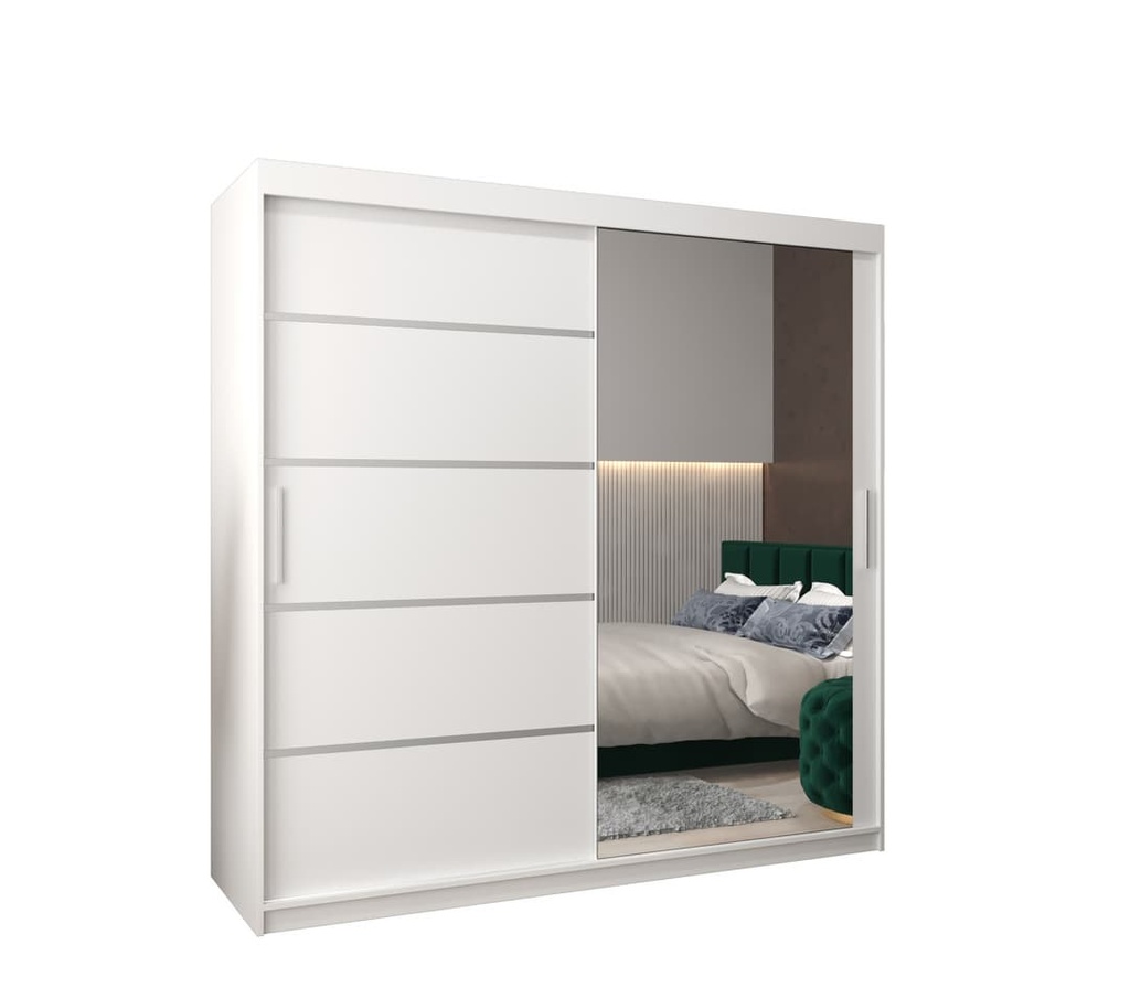 INSTALLATION SERVICE FOR Verona 02 Sliding Door Wardrobe 200cm White / 200cm